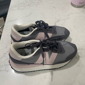 Pink and Gray Women's New Balance Sneakers